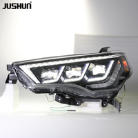 Projecteur LED JUSHUN pour Toyota 4Runner 14-20, feux de signalisation clignotants LED, feux de jour, accessoires