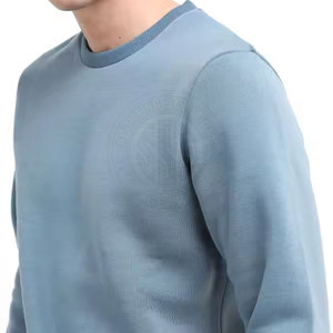 เสื้อสเวตเชิ้ตผู้ชายแฟชั่น ผ้าคอตตอนผสม ทรงไหล่ตก เหมาะสำหรับสตรีทแวร์ในเมืองและลุคสบายๆ - Product Image 4