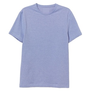 2025 nouveau Design hommes T-Shirt à manches courtes décontracté de haute qualité pas cher prix 100% coton 180 GSM Logo personnalisé couleur unie - Product Image 6