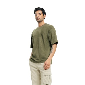 Nueva Colección de Verano: Camisetas para Hombre 100% Algodón Jersey, Personalizadas, con Hombros Caídos, Lisas, Oversize - Product Image 4