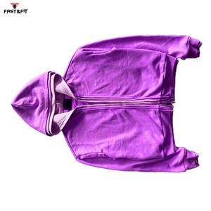 เสื้อฮู้ดซิปสามชั้น ผ้าฝ้าย 100% คุณภาพสูง ปักโลโก้ตามสั่ง กำลังเป็นที่นิยม ผลิตจากประเทศปากีสถาน เป็นมิตรกับสิ่งแวดล้อม - Product Image 2