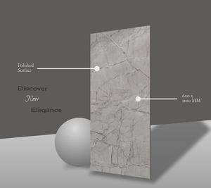 Azulejos de pared y suelo vitrificados esmaltados de 600x1200mm de primera calidad, azulejos de porcelana pulida de alto brillo, duraderos, resistentes a los arañazos - Product Image 3