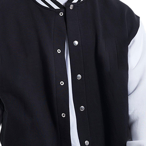 Manteau décontracté de luxe pour hommes, veste universitaire de haute qualité avec col montant à capuche et boutons pour le travail ou la saison d'hiver - Product Image 5