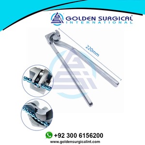 Herramienta de doblado de huesos AO, alicates de doblado de combinación de doblador multifuncional para placas de 2,0mm y 2,4mm, instrumentos ortopédicos para mascotas - Product Image 6