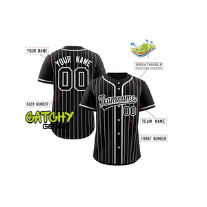 Vente chaude Vêtements De Baseball Uniforme De Sport Maillots De Baseball Vierges En Gros Sublimé Hommes Jeunes Maillot De Baseball - Product Image 2
