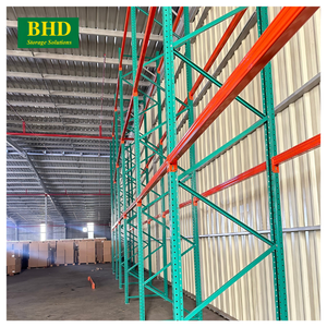 BHD Vietnam Best Price Made Steel Customized Length Beam US Standard Selective Pallet Rack Teardrop Corrosion Protection - Product Image 6