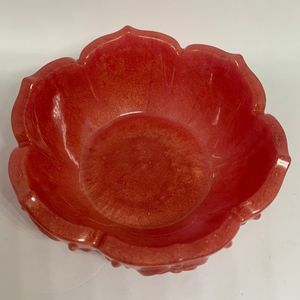 Dernier modèle Bol de service unique en résine multicolore Bol rond poli pour la cuisine et la décoration de la vaisselle - Product Image 5