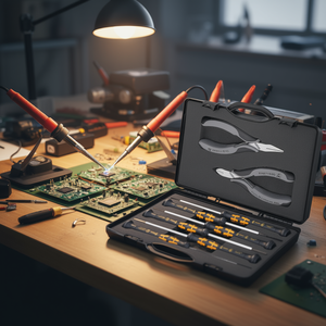 For Knipex 8-Piece Electronics <b>Pliers</b> Tool <b>Set</b> Case Included for Work on Electronic Components - Product Image 3