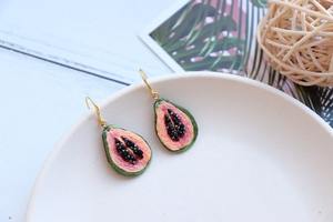 Boucles d'oreilles pendantes élégantes en perles de rocaille avec un magnifique design bohème, logo personnalisé, boucles d'oreilles en perles de rocaille pour bijoux de mode - Product Image 2