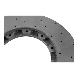 Mới 2014 + Cadillac leo thang 420x40 Carbon gốm phanh kit 10 Piston đĩa Rotor - Product Image 2