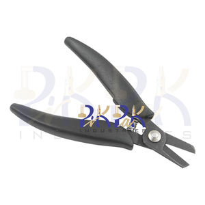 Cizalla con resorte y mango de plástico Longitud 127mm 5in Fabricación de joyas DIY Artesanía Cizalla de corte de metal - Product Image 5