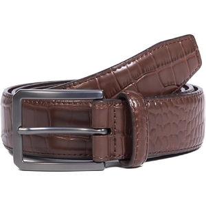 เข็มขัดหนังวัวพร้อมหัวเข็มขัดเหล็กระบายอากาศอเนกประสงค์ปรับแต่งได้สไตล์ล่าสุดราคาถูกปรับแต่งได้ - Product Image 5