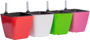 Maceta de plástico para plantas, tamaño personalizado y Color, cuadrada, autoriego, adecuada para jardines - Product Image 5