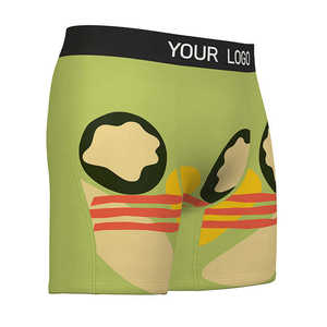 Calzoncillos Boxer de Poliéster y Elastano de Alta Calidad, Personalizados con Impresión Completa, Corte Medio, Ropa Interior Deportiva, Fabricación de Calzoncillos Boxer por Sublimación al por Mayor - Product Image 5