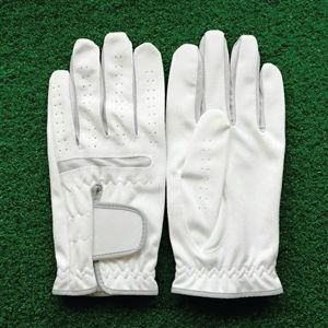 Custom Golf Glove Premium Cabretta Leather From Indonesia Small QTY OEM Welcome Design Your <b>Own</b> Brand - Product Image 5