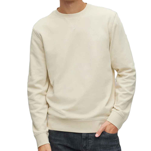 High Quality Custom <b>Pullover</b> Cotton Sweatshirt for <b>Men</b> 300GSM OEM Wholesale Street Wear Spring Size Oversized Blank Sweatshirts - Product Image 5