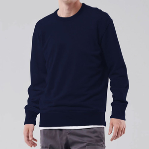 Nouveau design 2026 – Sweat-shirts pour hommes ultra doux 100 % polyester, respirants, séchage rapide, col rond, technique de teinture unie pour un excellent confort en automne - Product Image 4