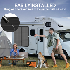 Pannelli Solari Flessibili Arrotolabili a Film Sottile per Uso Domestico su Tetto, Prezzo di Fabbrica, 80W 100W 150W 200W, Leggeri - Product Image 5