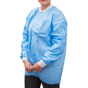 Venta caliente PP no tejido laboratorio bata no tejido Hospital uniforme - Product Image 4