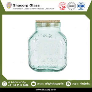 Vaso reciclado de galletas de buena calidad, contenedor y almacenamiento de alimentos de la mejor calidad, vaso de galletas para almacenamiento de alimentos - Product Image 2