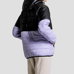 Chaqueta Acolchada Moderna para Mujer, Estilo Urbano, Cálida, con Diseño en Contraste de Color, Impermeable, Resistente al Viento y Transpirable - Product Image 5