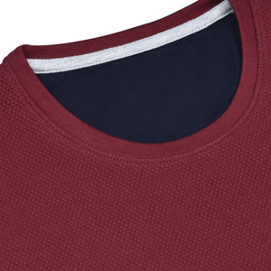 Nueva Camiseta de algodón de verano a la moda para hombre, estilo informal de punto 100% con estampado de logotipo personalizado de Color sólido y letras - Product Image 3