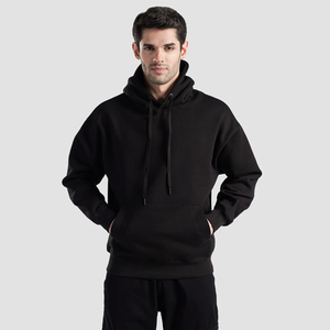 Sudadera CON CAPUCHA DE Sherpa de lana pesada de alta calidad Unisex logotipo personalizado OEM impreso algodón de gran tamaño marca personalizada impermeable hombres invierno - Product Image 3
