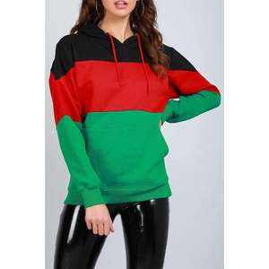 Fabricants de vêtements, sweat-shirt pour femme en molleton brossé imprimé sur mesure, 520 g/m², surdimensionné, 100 % coton, uni, lourd, avec impression en relief - Product Image 3