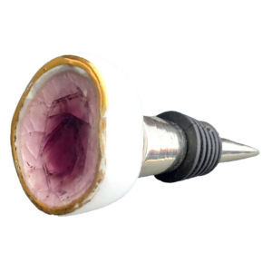 Moroccan Gold Hand-Painted Crackle Glaze Ceramic <b>Wine</b> <b>Stoppers</b> Knobs Olive Oil Bottle <b>Stopper</b> for Gift Items - Product Image 2