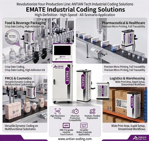 เครื่องพิมพ์อิงค์เจ็ท ANTIAN EMATE601 UV PIJ ความละเอียดสูง สำหรับพิ<span class=keywords><strong>ม</strong></span>พ์ข้อมูลแปรผันบนกล่องพลาสติกและกล่องกระดาษแข็ง - Product Image 5