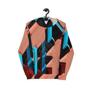 Nueva llegada de calidad superior de invierno básico impreso sudaderas con capucha ropa casual transpirable básico impreso sudaderas con capucha para adultos - Product Image 5
