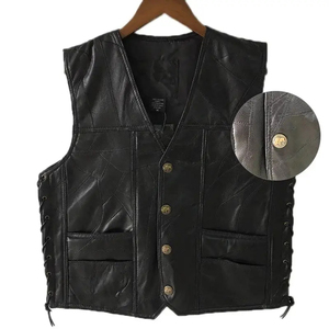 Nuevo Chaleco de Motociclista de Cuero Super Rider de Alta Calidad a Precio de Mayoreo, Chaleco de Motociclista para Hombre, Impermeable y Transpirable - Product Image 2