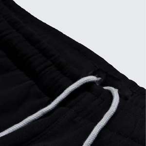 กางเกงจ็อกเกอร์สำหรับผู้ชายผ้าขนแกะขนสัตว์สีบริสุทธิ์แบบหลวมงานปักและ500gsm พัฟดีไซน์ใหม่ออกแบบได้ตามต้องการ - Product Image 2