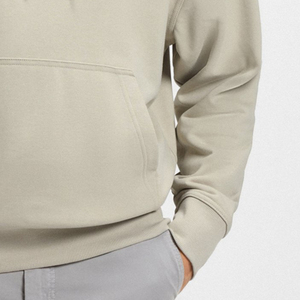 Sudadera con Capucha para Hombre, Precio al por Mayor, Mangas Completas, Color Sólido, con Bolsillo Tipo Canguro, Diseño de Logotipo Personalizado de Alta Calidad - Product Image 4