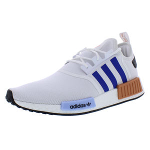Zapatos Adidas NMD R1 para Hombre, Color: Blanco Nube/Azul Semi Luminoso/Negro Núcleo, 100% Auténticos - Product Image 1