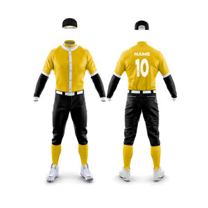 Venta caliente mejor diseño uniformes de béisbol peso ligero personalizado Logotipo de impresión ropa deportiva 2025 poliéster uniforme de béisbol - Product Image 4