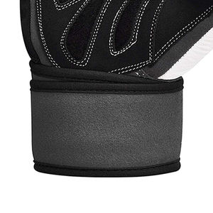 Noir Blanc Couleur Bon Vendeur Avec Propre Logo En Cuir PU OEM Service Gants D'haltérophilie Pour Le Fitness PAR INDUSTRIES AMAZING - Product Image 5