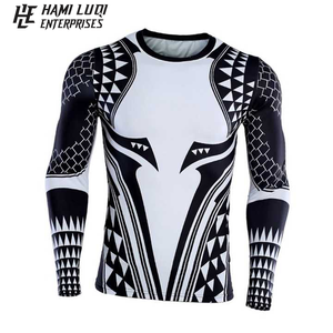 2025เสื้อแรชการ์ดแบบเต็มแขนเสื้อป้องกันผดผื่นพิมพ์ซับลิเมชันสินค้าคุณภาพสูง - Product Image 6