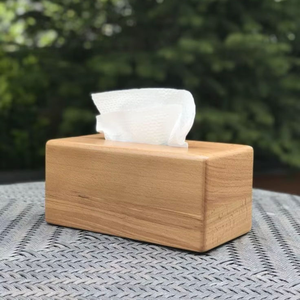 Boîte à mouchoirs en bois de qualité supérieure 100% par tradebit - Product Image 1
