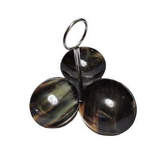 Tazón de servir de comida cómoda, proveedor indio hecho a mano, tazón de cuerno específico para ocasiones, restaurante, hogar, cocina, comida, cuencos decorativos - Product Image 3