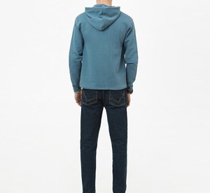 Fabricants de sweats à capuche personnalisés sweat-shirt à capuche uni et vierge 100% coton épais poids lourd 500GSM sweats à capuche surdimensionnés - Product Image 3