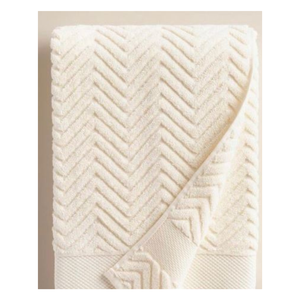 100% coton anneau filé serviette de plage fil teint Jacquard salle de bain ensemble Anti boulochage traité doux toucher Logo personnalisé approvisionnement en vrac - Product Image 1