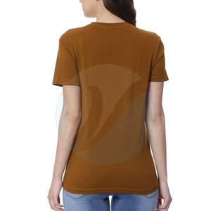 Camisetas Personalizadas con Logotipo para Mujer, Corte Holgado, Transpirables, de Forro Polar Ecológico, para Uso Casual de Verano - Product Image 3