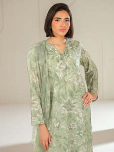Tissu de pelouse imprimé polyvalent pour les femmes indiennes et pakistanaises pour Salwar Kameez & Casual Sari Daily Wear Dress - Product Image 2