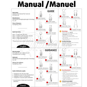 Instrumentos Dentales, Kits de Exploración Reutilizables de Acero Inoxidable, Kits de Exploración de Alta Calidad Hechos en Pakistán - Product Image 6
