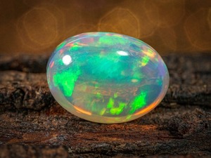 พลอยโอปอลแบบหลวมขนาดฟรีไซส์4.19 CT พลอยสีขาวธรรมชาติได้รับการรับรองจากบุคคลที่สามสำหรับนักออกแบบเครื่องประดับ - Product Image 2