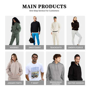 Conjunto Deportivo Personalizado ODM, Corte Ajustado, 100% Poliéster Algodón, Ropa Casual, Sudaderas Deportivas, Conjuntos Deportivos para Hombre, Venta al Por Mayor - Product Image 6