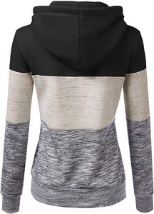 Sudaderas con capucha de alta calidad para mujer, cómodas sudaderas con capucha ajustadas de calle alta para mujer, diseño personalizado, sudaderas con capucha para mujer OEM - Product Image 3