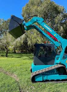 Mini Skid Steer Sunward chargeuse-pelleteuse chargeuse sur chenilles KYB roulement de moteur de noyau de cylindre hydraulique - Product Image 3