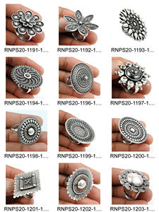 Precio de fábrica al por mayor proveedores a granel 925 plata esterlina sólida forma redonda aspecto elegante anillo clásico para mujeres niñas joyería - Product Image 5